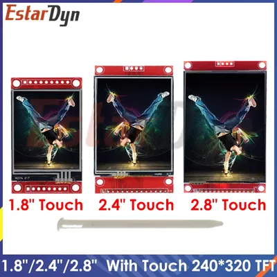 1.8" TFT 2.4" TFT 2.8" TFT With Touch display 240*320 Smart Display ScreenDrive IC ILI9341 ST7789