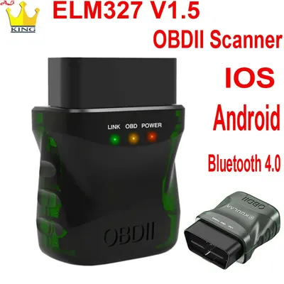 ELM327 Bluetooth 4.0 Car Engine Fault Code Reader Obd Scanner elm 327 V1.5 EOBD OBD II Dignostic