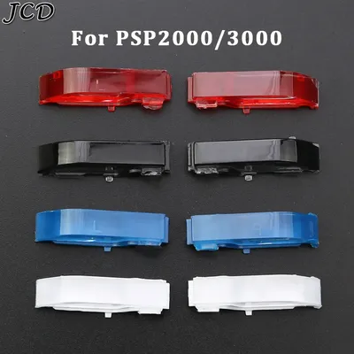JCD Red/ Black/ Blue/ White Color L R Trigger Button replacement for PSP2000 PSP3000 Left Right LR