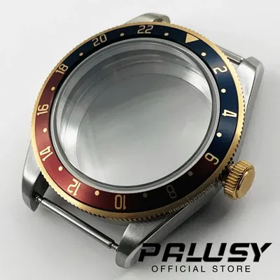39mm 200 Meters Waterproof Domed Sapphire Crystal Watch Case Fit for NH34 NH35 NH36 NH38 4R35 4R36 ETA 2824 PT5000 Movement