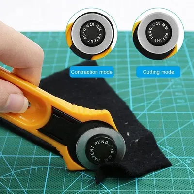 28/45mm Rotary Fabric Cutter For Fabric Card Paper Sewing Quilting Roller Fabric Cut Tailor Scissors