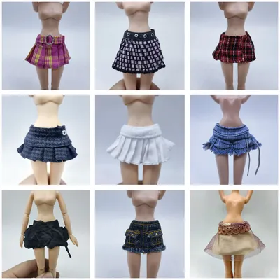a variety of clothes skirts for Bratz doll 1/6 doll Monsterse High doll 30cm doll fashion cool doll high school doll