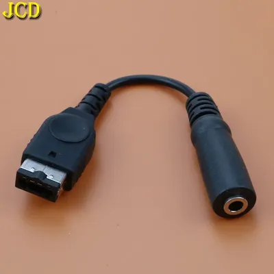 JCD 1PCS 3.5MM Headphone Jack Earphone Adapter Cord Cable For Gameboy Advance GBA SP