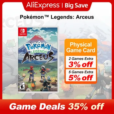 Pokemon Legends Arceus Nintendo Switch Game Deals 100% Official Original Physical Game Card for