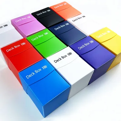 100+ Collection Organizer Box Cards Classic Color Board Games TCG Cards Deck Case for Magica The