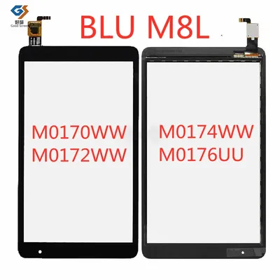 8 Inch For Blu M8L Plus M0211WW 4G Lte/BLU M8L 2021 M0170WW Tablet PC Capacitive Touch Screen