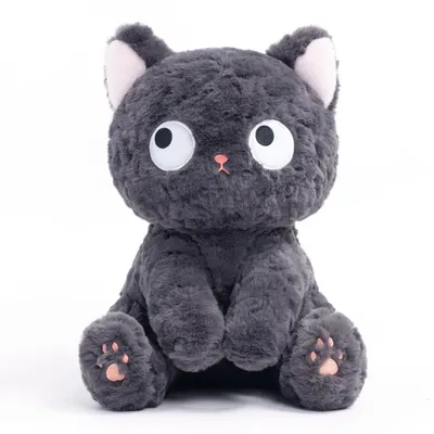 Lovely Plush Black Cat Dolls Cute Toy Stuffed Soft Cat Pillow Birthday Gifts