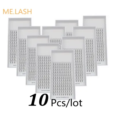 10 Pcs/lot 3D 4D 5D 6D Pre-made Fans Lashes Pointy Stem Eyelash Extensions High Quality Premade
