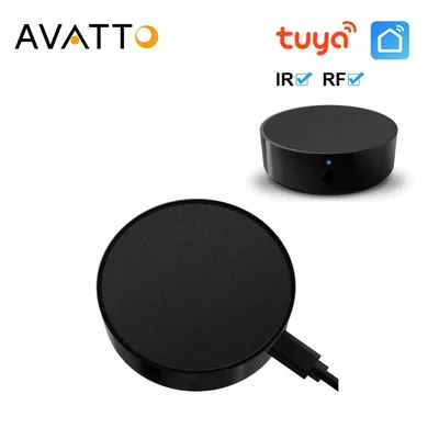 AVATTO Tuya IR/RF Smart Remote Control Smart WiFi Universal Smart Home Gadgets Remote Control For