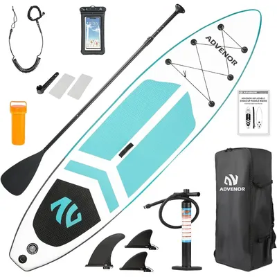 Paddle Board 11'x33 x6 Extra Wide Inflatable Stand Up Paddle Board with SUP Accessories Including