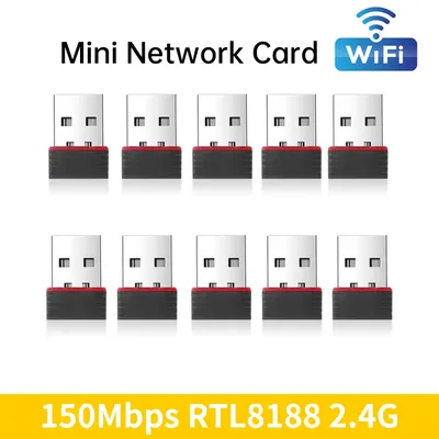 150Mbps Mini USB Wireless Wifi Adapter Wi fi Network LAN Card 802.11b/g/n RTL8188 Adaptor Network