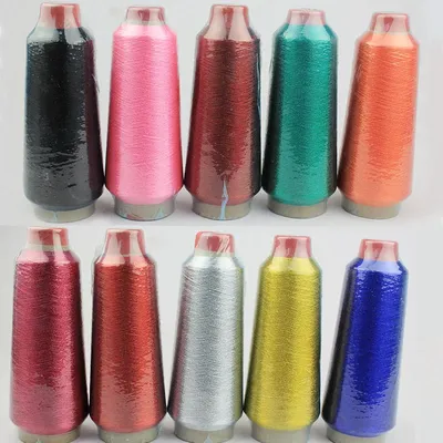 Colorful Computer Cross-Stitch Embroidery Threads 3200M Sewing Thread Line Durable Overlock Textile