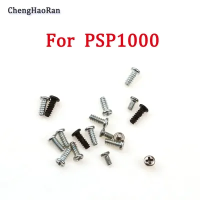 ChengHaoRan 1set For PSP1000 Screws Full Screw Set Repair Parts for Sony PSP 1001 Screws set