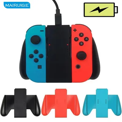 Support Charging Joy-con Controller Gaming Grip Switch Handle Comfort Bracket Support Holder