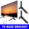 TV Stand Base For 32-65 Inch Vizio LCD TV Black Television Bracket Table Holder Base Mount hanging