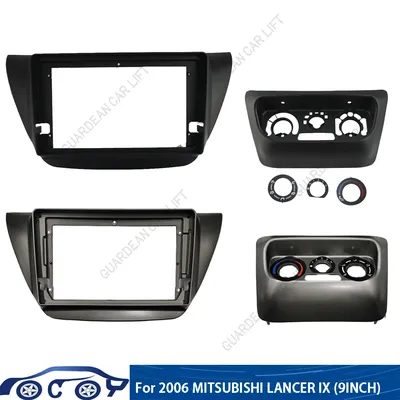 9" For MITSUBISHI Lancer IX 2005-2008 Car Radio Fascias Android MP5 Stereo Player 2 Din Head Unit