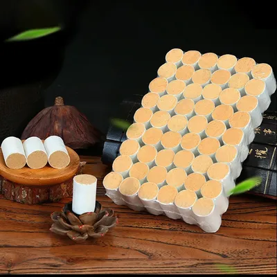 54Pcs/Set Moxibustion Roll Using Pure Nature Wormwood Chinese Medicine Moxa Care Meridian Warm