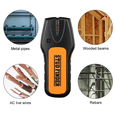 Wall Metal Detector Wall Scanner Metal Detector Electric Metal Wood Studs AC Live Wires Finder
