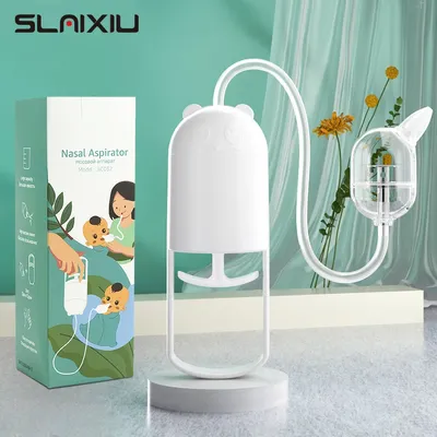 Baby Nasal Aspirator Powerful Hand Pump and Non-invasive Nose Tip Hygienic & Comfortable Nose