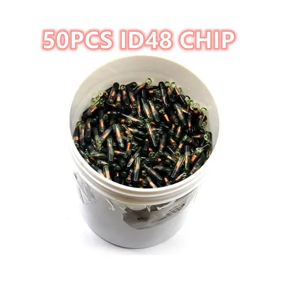 50pcs aftermarket ID48 transponder chip Car Key Chip Blank OEM ID48 Chip Auto Transponder Chip Glass