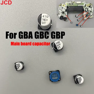JCD 1 pcs a lot Capacitor For GBA GBP GBC for Gameboy Pock et For GBA GBC GBP Color Motherboard