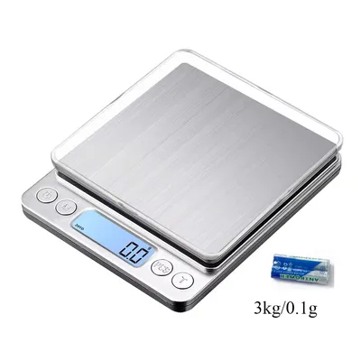 Digital Kitchen Scale 3000g/ 0.1g Small Jewelry Scale Food Scales Digital Weight Gram and Oz Digital
