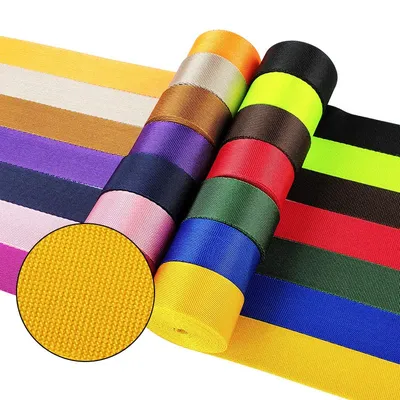 5yards 25mm Nylon Webbing Webbing Ribbon Band Strap Dog Collar Harness Outdoor Backpack Strapping Sewing Bag Bag Parts