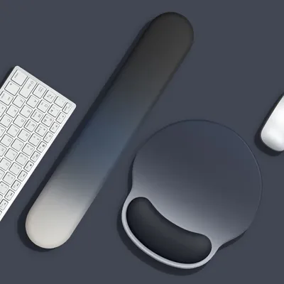 Mouse pad with wrist support pad with wrist support ergonomics computer mouse pad keyboard with