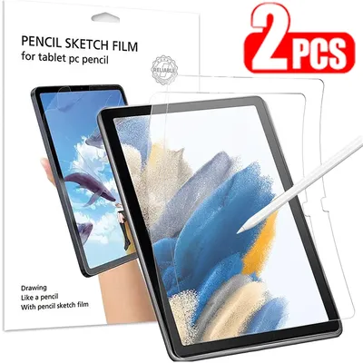 Paper Texture Film Feel for Samsung Galaxy Tab A8 A7 Lite A9 Plus S6 Lite S7 FE S8 S9 Plus A 10.1