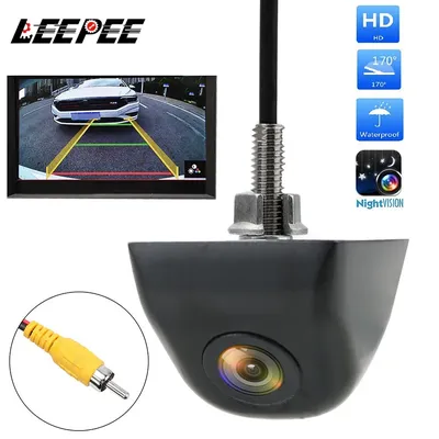 170 Degree Wide Angle Car Universal Reverse Rear View Camera Color Image Video Night Vision Auto