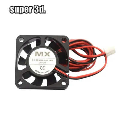 1pcs 4010 Cooling Fan Radiator 40x40x10 mm DC 5/12/24V cable 30/100cm 3D printer parts for Reprap