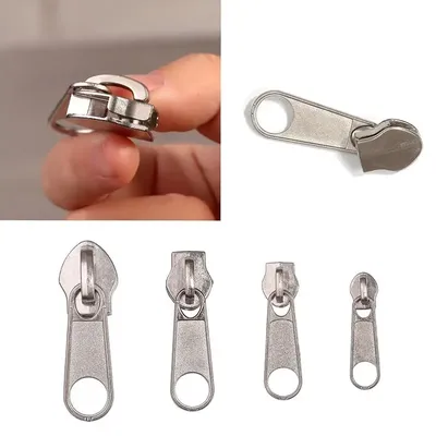 8Pcs 4 Sizes Set Universal Instant Fix Zipper Repair Replacement Slider Zippers For Sewing Clothes