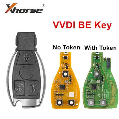 Xhorse VVDI BE Key Pro For Mercedes Benz V3.2 PCB Remote Key Chip Improved Version Smart