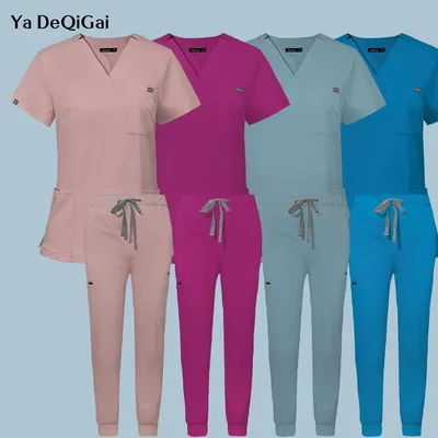 Wholesale Operating Room Medical Uniform Scrubs Hospital Working Scrubs Set Medical Supplies Nurse