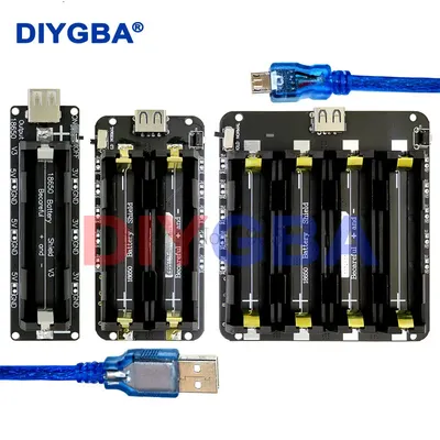 ESP32 For Wemos For Raspberry Pi 18650 Battery Charge Shield Board V3 Micro USB Type-A Port 0.5A For