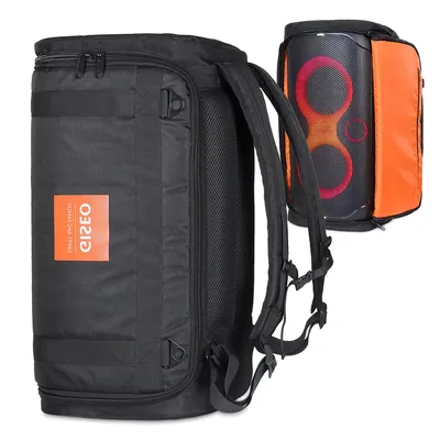 Waterproof Speaker Shoulder Bags Large Capacity Speaker Protection Case Storage Bag with Adjustable