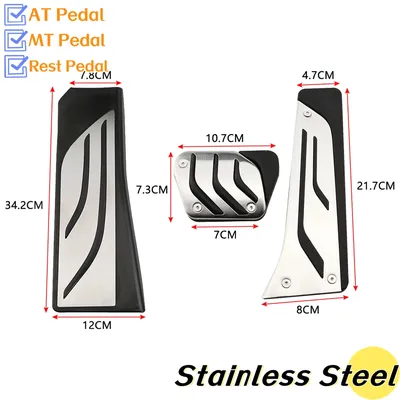 LHD Car Pedals For BMW M 5-Series F10 F11 523i 528i 530i 535i 550i E65 E67 E68 F01 F02 F10 F11 F07