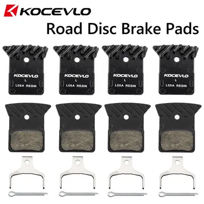 4 Pair Kocevlo L05A L03A Disc Brake Pads Resin ICE resin Road bicycle FOR SHIMANO Caliper R7070
