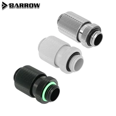 Barrow PC Extender Water Cooling Fitting Telescopic Rotary Connector G1/4 Male to Male Minor