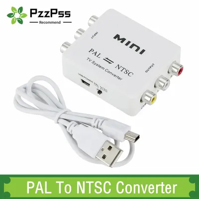 Mini PAL NTSC Bi-direction TV System Converter Switcher PAL to NTSC NTSC to PAL Dual-Way TV