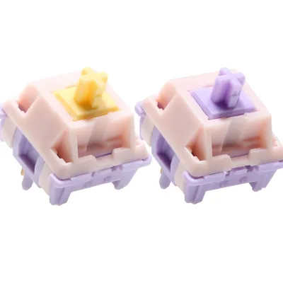 MMD Princess Switch V2 Linear Tactile RGB SMD 5pin 28g 38g 45g 48g 53g 62g for mechanical keyboard