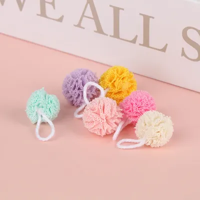 3Pcs Dollhouse Miniature Furniture Simulation Bath Ball Model DIY Accessories Scene Model