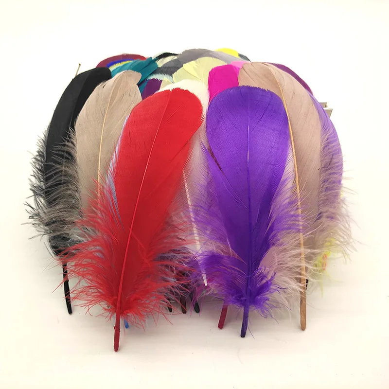 100Pcs Colorful Feather Transparent Bobo Ballons Filled Birthday Wedding Decors Gift Box Balloon DIY Craft Fill Feather