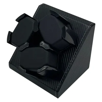 Watch Winder for Automatic Watch 3 Watch Winder,PU Leather Organizer,2 Rotation Mode, Box for