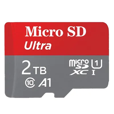 High Speed Micro SD Card 2TB 100% Real Capacity Micro SD / TF Flash Card Memory Card 1TB For