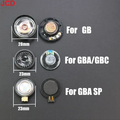 JCD 1Pcs 23mm 28mm Louder Speaker For Gameboy Color Advance GBC GBA for Gameboy Advance SP GBA SP