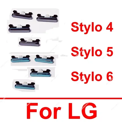 Power Volume Buttons For LG Stylo 4 Q710 Stylo 6 Q730 Stylo 5 Q720 On OFF Power Volume Side Keys