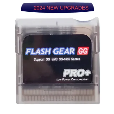 Mosel new upgrade Flash Gear Game Cartridge for Sega Game Gear GG Console Reject serieserrors and