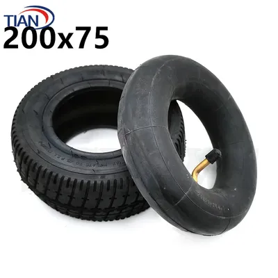 High Quality 200x75 Mini Electric Scooter Tire 200*75 Inner Tube Outer Tyre 8 Inch Wide Inflation