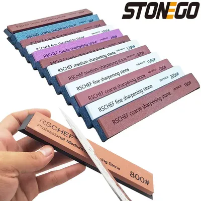 Knife Sharpener Sharpening Brand New 60-3000 Grit Professional Stone Fixed Grinding Stone Whetstone